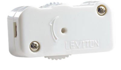 Leviton L02-01420-00w White 200 Watt Cord Dimmer