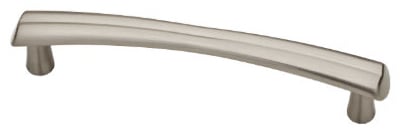 P25966c-sn-c 4 In. Satin Nickel, Notched Cabinet Pull