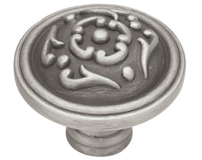 Pn1510-bsp-c 1.5 In. Brushed Satin Pewter Lace Knob