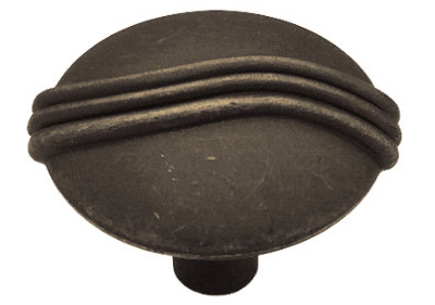 P84302-ob-c 1.12 In. Distressed Oil Rubbed Knuckle Knob