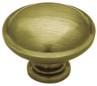 P40005c-ab-c 1.25 In. Antique Brass Round Knob