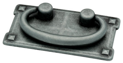 62076ap 3 In. Pewter Antique Horizontal Bail Cabinet Hardware Pull