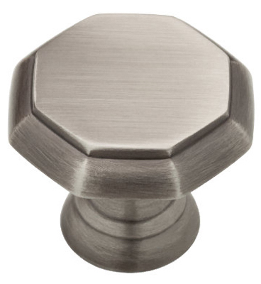 Pn0292-904-cp 1.19 In. Heirloom Silver Cabinet Hardware Knob