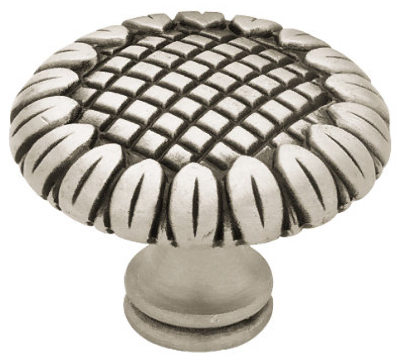 Pn1738-bsp-c 1.5 In. Brushed Satin Pewter French Pineapple Knob