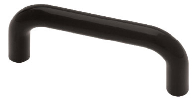 P604aal-bl-u 2 Pack Black Plastic Wire Cabinet Pull - 3 In.