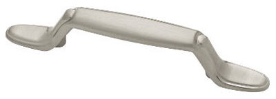P50122l-sn-u 2 Pack Satin Nickel Decorative Spoon Foot Pull - 3 In.