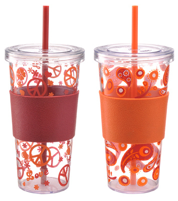 5095310 2 Pack Single Wall Iced Beverage Cup - 24 Oz.