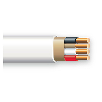 Marmon Home Improvement 147-1403br 14-3 Non-metallic Sheathed Cable With Ground Copper - 50 Ft.