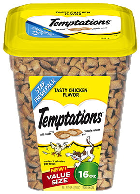 Temptations 10112726 16 Oz. Tasty Chicken Cat Treat