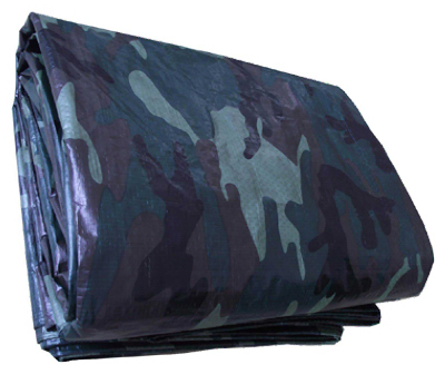 Rd 10 X 10 Ft. Polyethylene Storage Tarp Cover, Camouflage