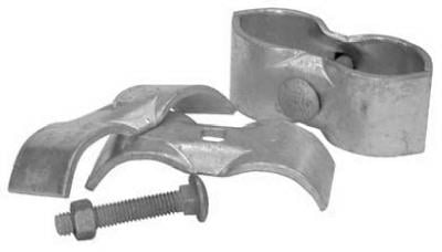 Midwest Air 328526c 1.38 In. Galvanized Panel Clamp, Pack 2