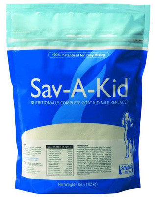 01-7418-0215 Sav-a-kid, 4 Lbs. Milk Replacer