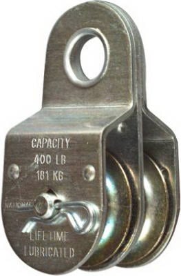 N199-810 1.5 In. Double Pulley