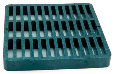 NDS 990 9 x 9 in. Square Grate Green NDS 990 9 x 9 in. Square Grate Green
