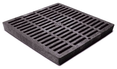 NDS 1211 12 x 12 in. Square Grate Black NDS 1211 12 x 12 in. Square Grate Black