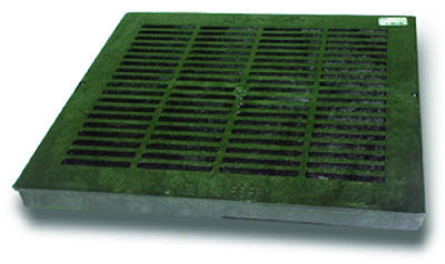 1212 12 X 12 In. Green Square Grate