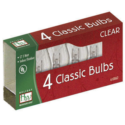 1047c-88 Replacement Bulb, Clear, Pack - 4