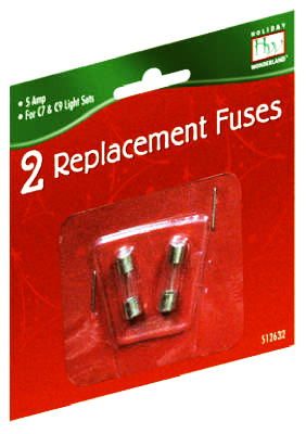 1015-88 5a, Replacement Fuses, Pack - 2