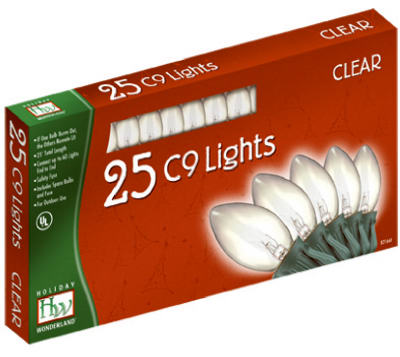 925c-88 25 Light, C9 Light Set, Clear