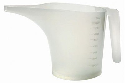 3040 3.5 Cup, Plastic, Funnel Pitcher