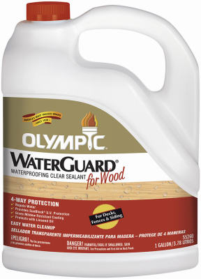 55260a-01 Gallon Waterguard Wood Waterproofing Clear Sealant