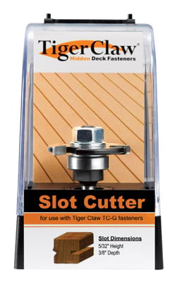 R-5206-rb3w Tiger Claw Slot Cutter, 2.5 X 2.5 X 4.5 In.