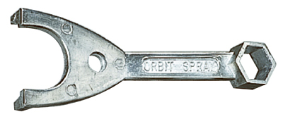 53027 Aluminum Head Wrench, 6.25 X 2.38 X 1 In.