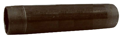 Nb-15120 Black Steel Pipe Nipple - 1.5 X 12