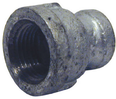G-rcp0703 Galvanized Reducing Coupling - 0.75 X 0.38 In.