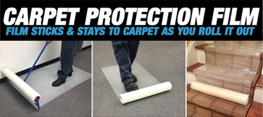 Cpf36200 Carpet Protection Film, 36 X 200 Inches