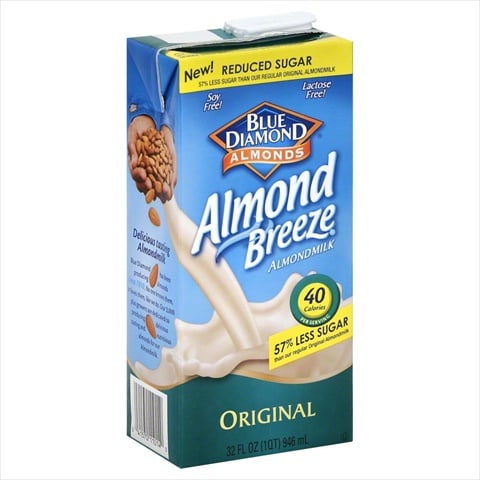 UPC 041570110140 product image for Blue Diamond 32 oz. Almond Milk Reduced Sugar Original - Case Of 12 | upcitemdb.com