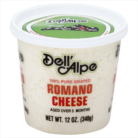 Cheese Romano Grated-12 Oz -pack Of 6