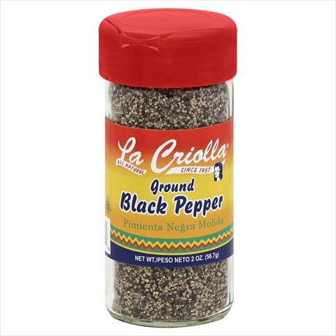 UPC 071692001576 product image for La Criolla 2 oz. Ground Black Pepper Case Of 12 | upcitemdb.com