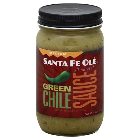 UPC 048985011499 product image for Santa Fe Ole 16 oz. Green Chile Sauce - Medium Case Of 6 | upcitemdb.com