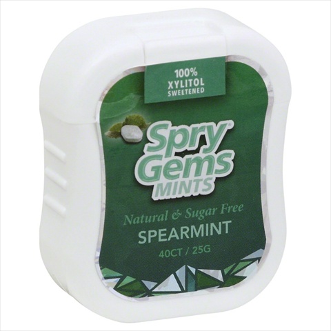 Mints Gems Spearmint-40 Pc -pack Of 6