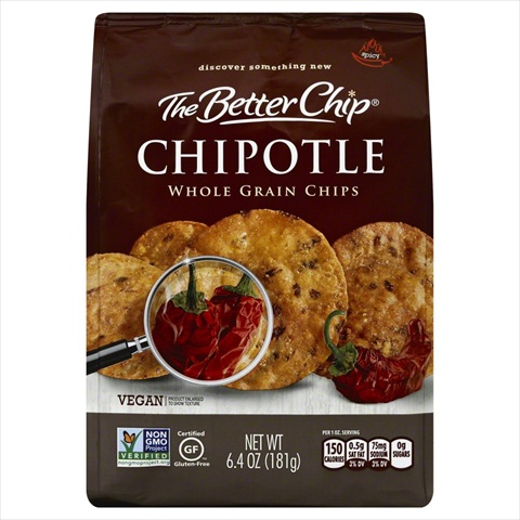 UPC 787359560477 product image for The Better Chip 6.4 oz. Chipotle Whole Grain Chips - Case Of 12 | upcitemdb.com