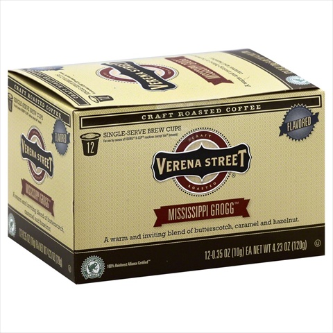 UPC 856063002228 product image for Verena Street 12 Pack Flavored Coffee Single-Serve Brew Cups - Mississippi Grogg | upcitemdb.com