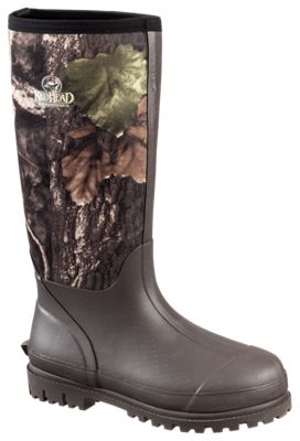 RedHead Camo Utility Waterproof Rubber Boots for Men