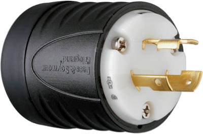 L520pccv3 Locking Plug, 20a, 125v, Black