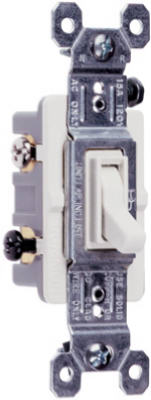 663igcc10 120v Grounding Standard 3 Way Toggle Switch, Ivory