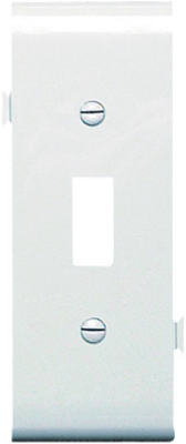 Pjsc1w White Toggle Opening Center Sectional Nylon Wall Plate