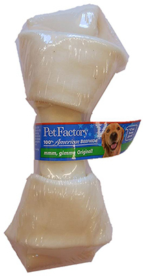 Pet Factory 79907 7-8 In. Rawhide Dog Bone