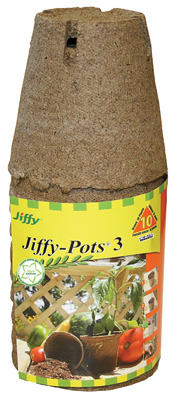 Jp310 3 In. Round Jiffy Pot - 10 Pack