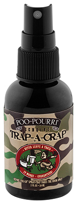 Trap-002-blk 2 Oz. Travel Size Toilet Spray