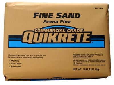 UPC 039645961025 product image for Quikrete 196102 Fine Grade Sand - 100 lbs. | upcitemdb.com