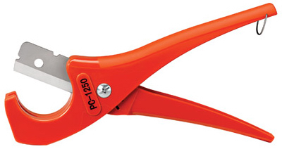 23488 Plastic Pipe & The Scissor Style Tubing Cutter