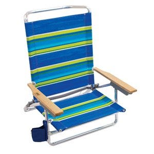 Sc590-ts Deluxe 5 Position Aluminum Sand Chair