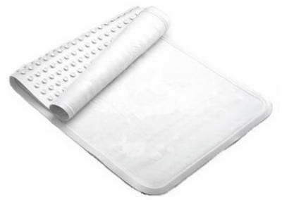 7043-04-wht 18 X 36 In. White Bath Mat, Extra Large