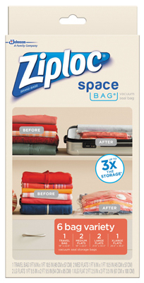 70405 6 Piece Space Bag Variety Set