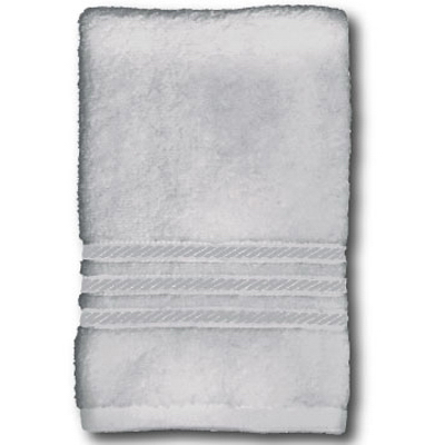 8181-bath-gray 27 X 54 In. Braided Trio Bath Towel - Gray
